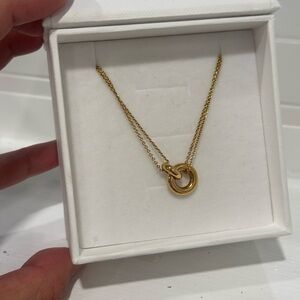 Mejuri Vermeil Gold Linked Necklace